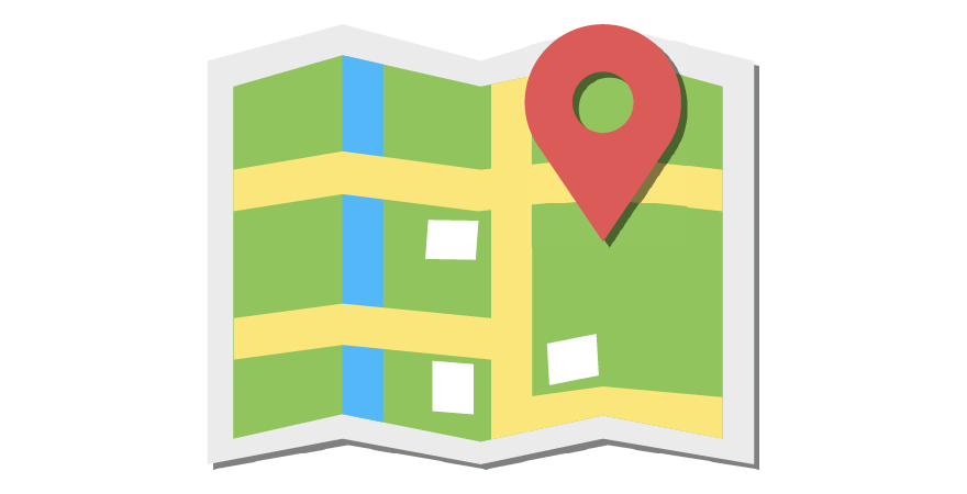 地図のイラスト