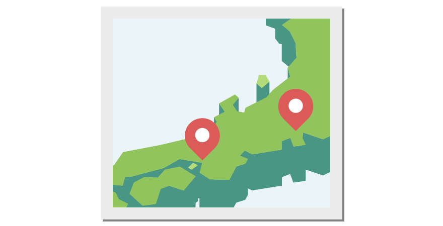 地方のイメージイラストs